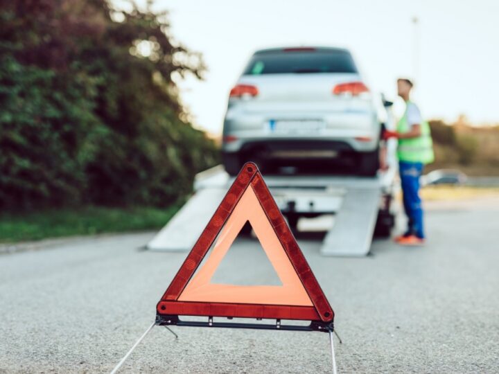 Wypadek na drodze powiatowej w Siedlcach koło Korzennej