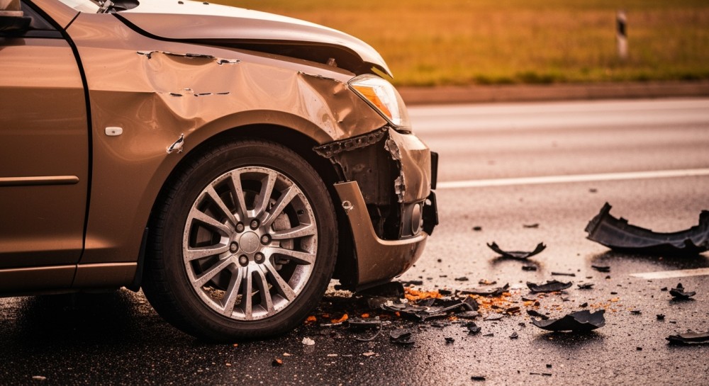 Groźne zderzenie audi z peugeotem na DK2 pod Siedlcami