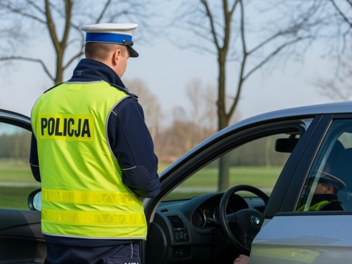 Pijany kierowca w pośpiechu do rodziny: 13 punktów karnych i mandat 1500 zł