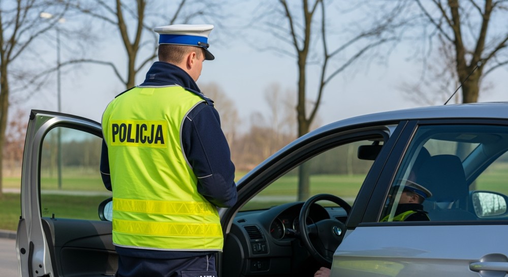 Pijany kierowca w pośpiechu do rodziny: 13 punktów karnych i mandat 1500 zł