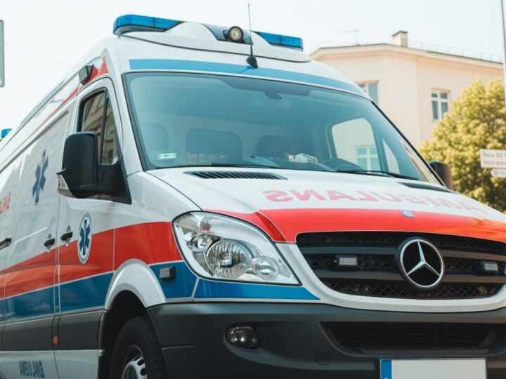 Strażacy z Siedlec doskonalą umiejętności w ćwiczeniach na terenie Wytwórni Wódek „Polmos”