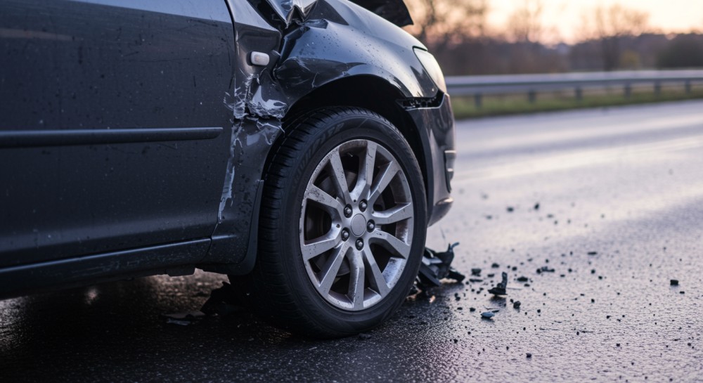 Groźny wypadek w Krześlinie: 31-latka w szpitalu po zderzeniu na skrzyżowaniu