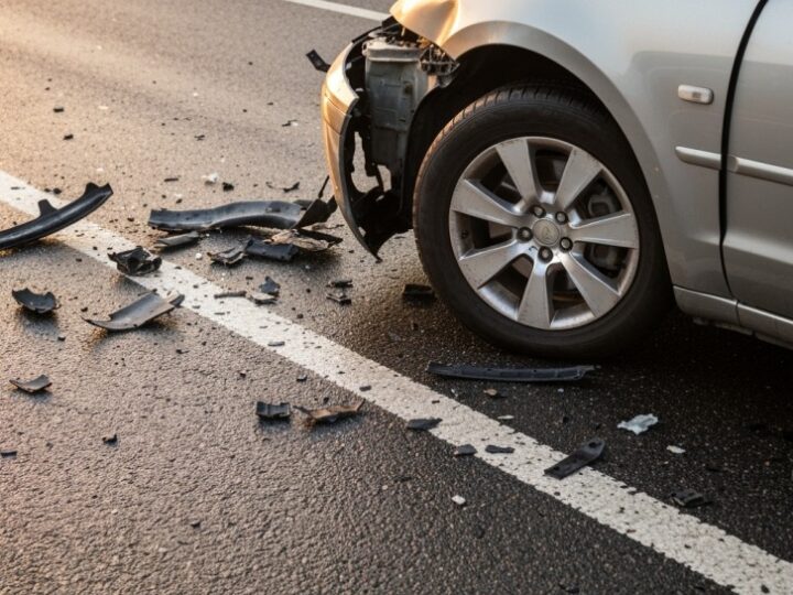 Poważny wypadek w Trzcińcu: Kierowca BMW w stanie krytycznym trafił do szpitala
