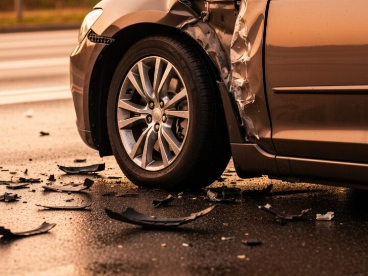 Wypadek na DK63 w Mościbrodach: Utrudnienia dla kierowców!