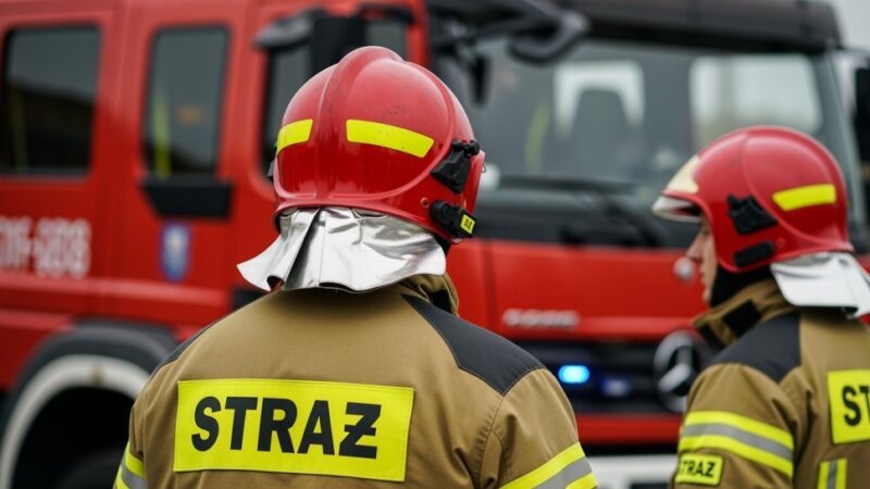 Nowa zautomatyzowana brama dla strażaków w Olszycu dzięki wsparciu Mazowsza