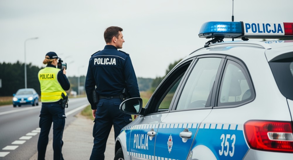 Szybka jazda kończy się mandatem i utratą prawa jazdy – grupa SPEED w akcji!