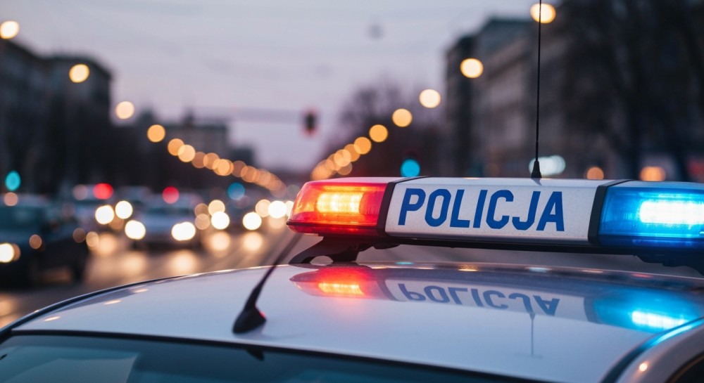 Pijany kierowca rozbił BMW o ogrodzenie i uciekł z miejsca zdarzenia