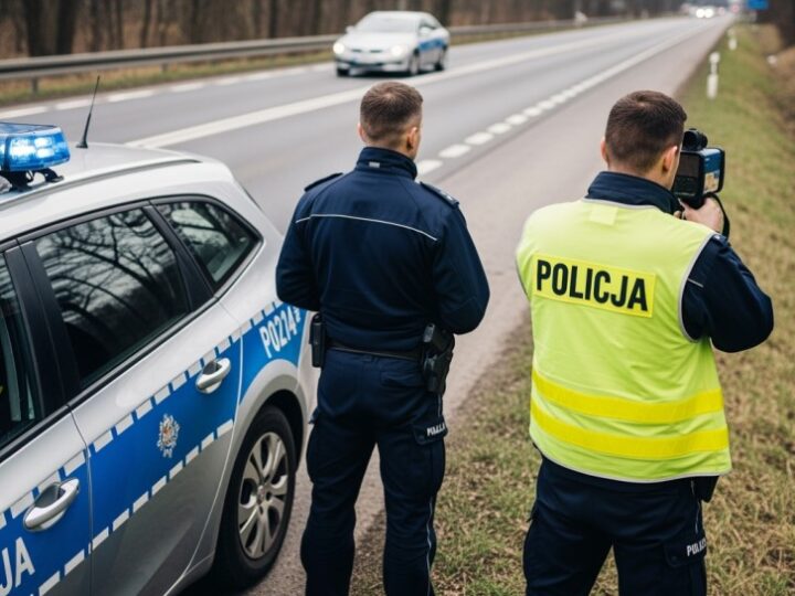 Kierowca Audi zatrzymany za przekroczenie prędkości o 57 km/h w Zawodach