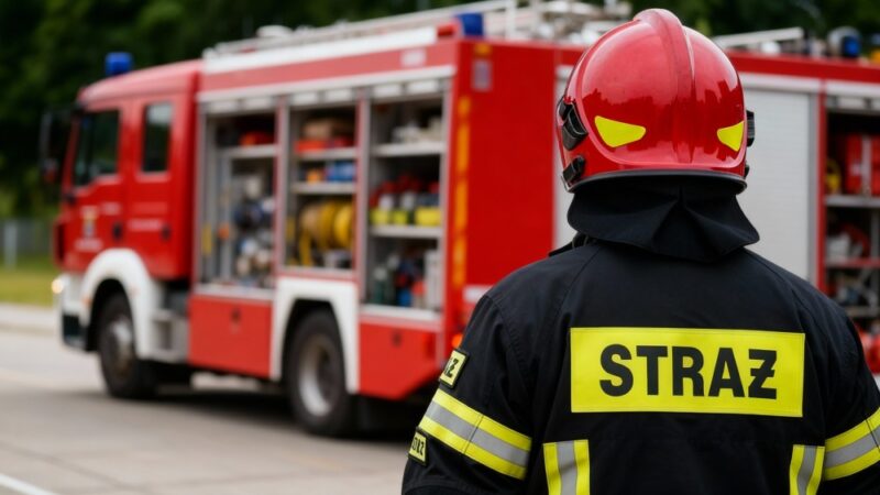 Wójt Wodyniów na Wigilii OSP: Podziękowania za służbę i życzenia na Nowy Rok