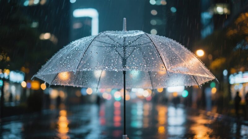 Ostrzeżenie przed marznącymi opadami deszczu w powiecie siedleckim