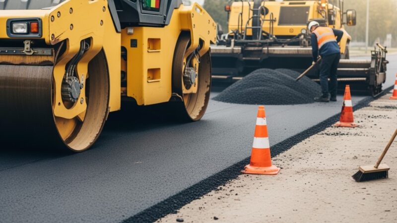 Nowa inwestycja w Łęczyckach: likwidacja kałuż na drodze!