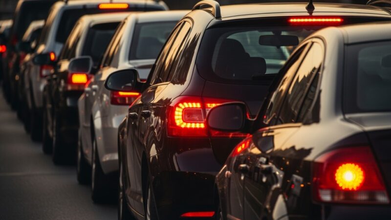 Wypadek na A2: Utrudnienia w kierunku Warszawy