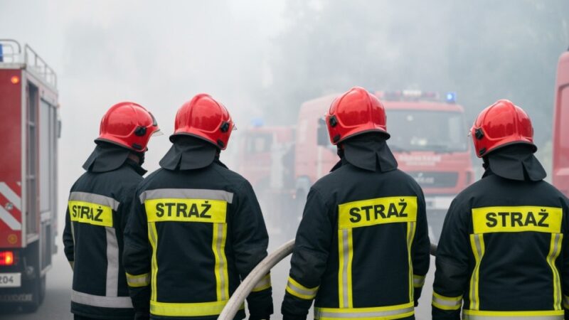 Młodzi strażacy w akcji: Gminny Turniej Wiedzy Pożarniczej w Chęcinach