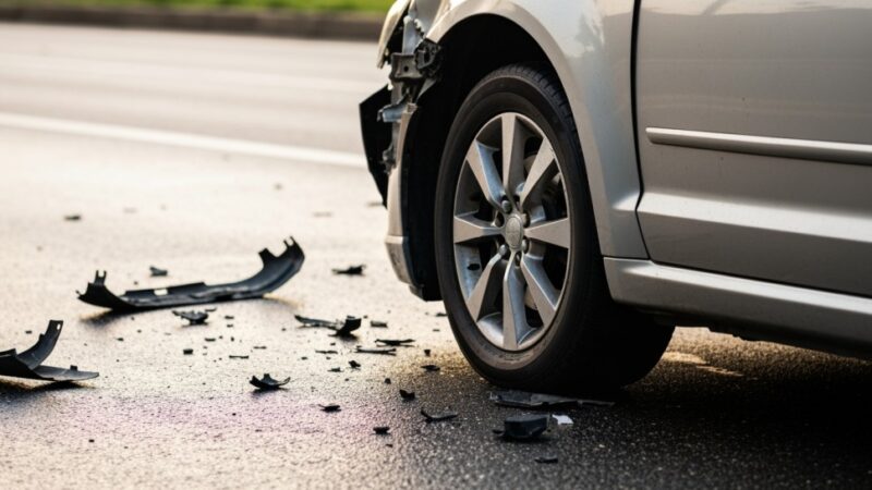 Tragedia w Pieńkach: kierowca BMW zginął w płonącym aucie