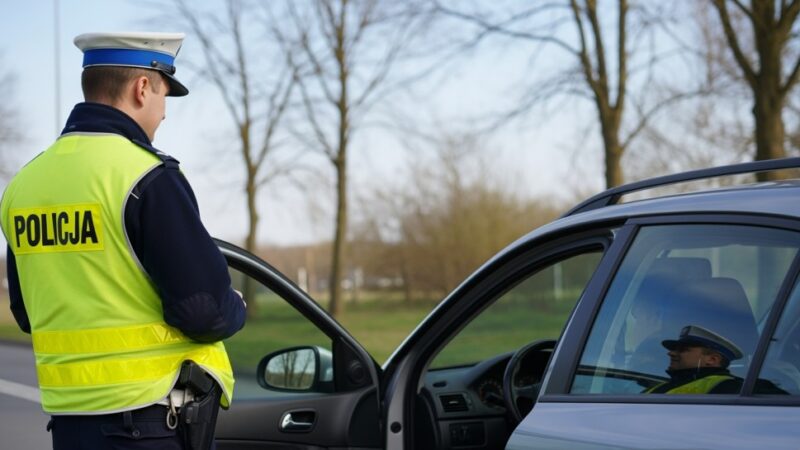 Kobieta zatrzymana za jazdę po narkotykach w Siedlcach