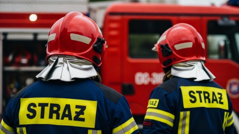 Nowy sprzęt dla strażaków w Kownaciskach: wspólnota w działaniu