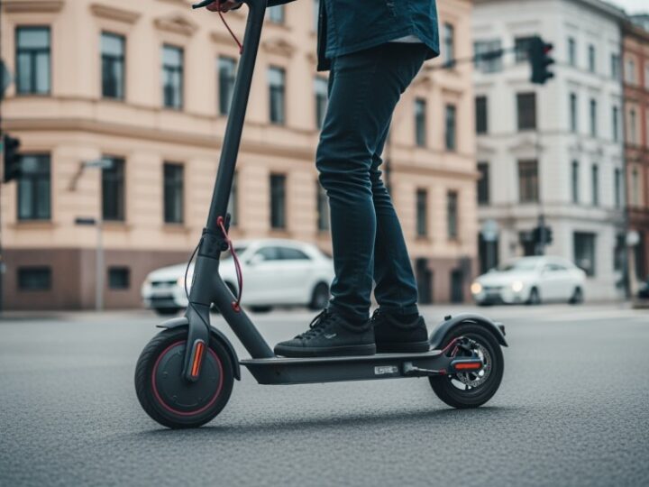 Policja apeluje o bezpieczeństwo użytkowników hulajnóg elektrycznych i rowerów