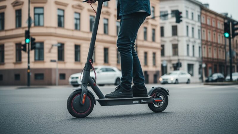Policja apeluje o bezpieczeństwo użytkowników hulajnóg elektrycznych i rowerów