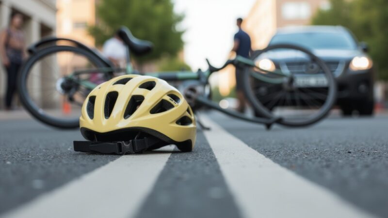 Rowerzyści w Siedlcach promują bezpieczeństwo na trasie rajdu z policją
