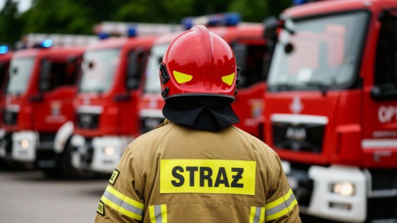 Wójt Gminy Siedlce uhonorowany odznaką Świętego Floriana podczas Dnia Strażaka