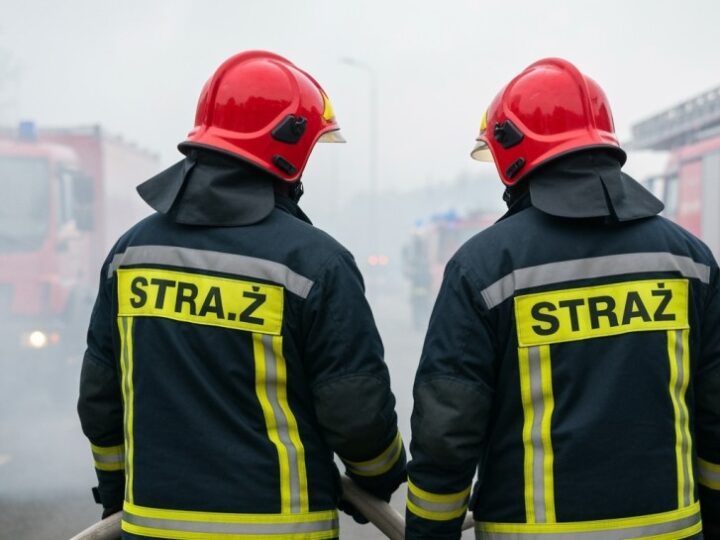 Pożar ciężarówki na A2: Utrudnienia w kierunku Warszawy potrwają kilka godzin