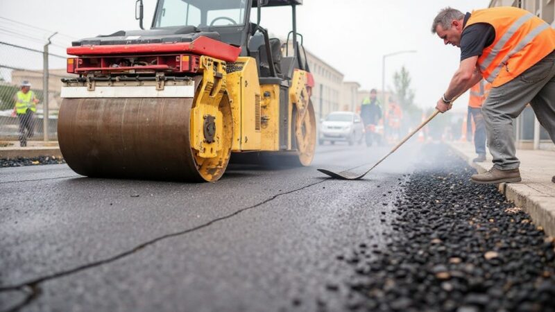 Remont drogi w Smolance: nowa jakość i bezpieczeństwo na trasie!