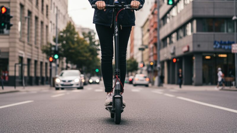 Rodzic ukarany mandatem za nieodpowiedzialność syna na hulajnodze elektrycznej!
