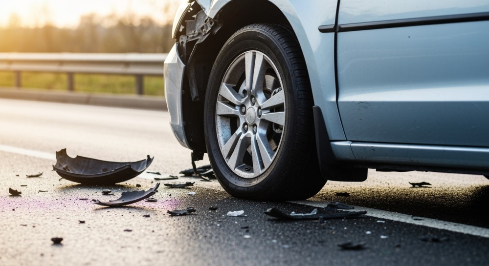 Audi zderzyło się ze Skodą, kierująca próbowała uciec. Miała blisko 3 promile alkoholu