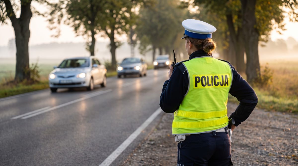 108 km/h w terenie zabudowanym. Kierowca stracił prawo jazdy na trzy miesiące