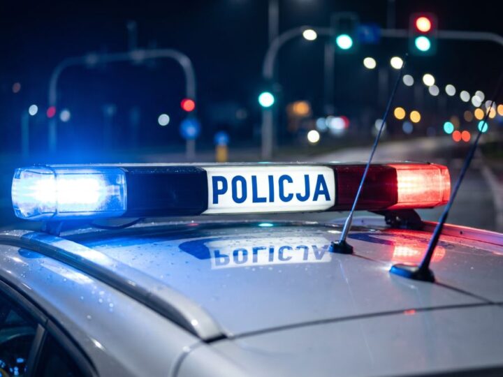 Kierowca zjechał na przeciwległy pas, a potem zgłosił kradzież swojego auta